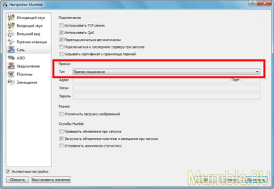 Mumble Proxy